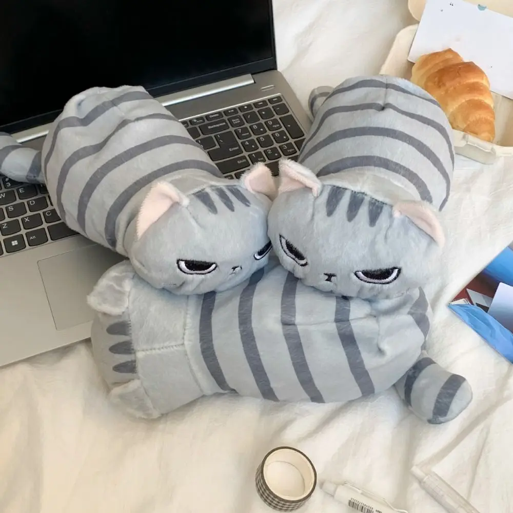 Multifunctional Kawaii Pencil Case Animal Shape Cute Cartoon Makeup Bag Trendy Portable Cat Stationery Case Student