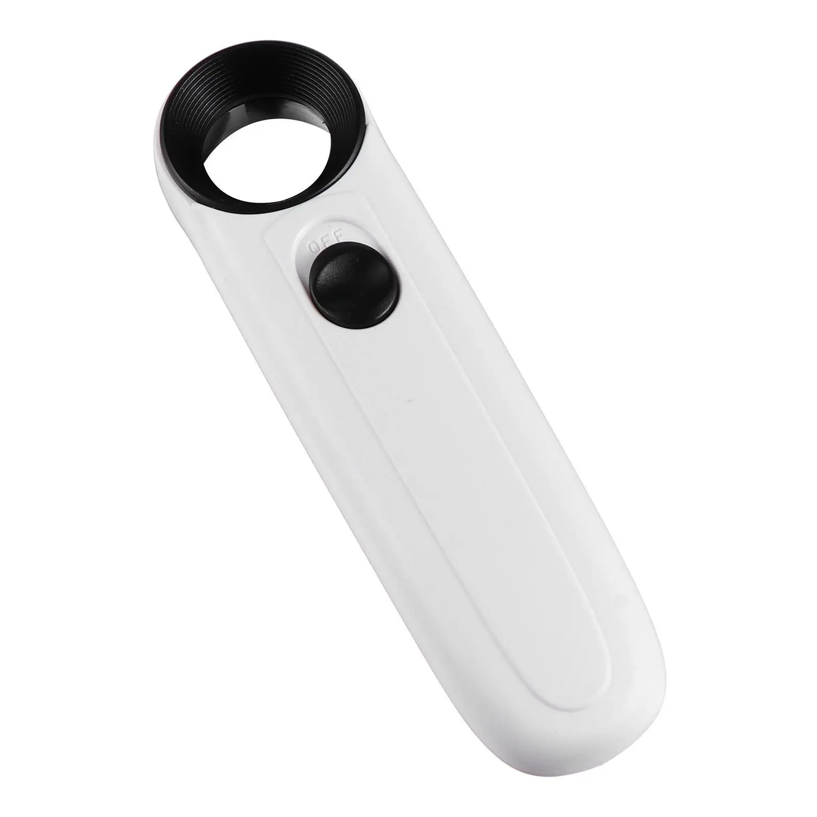 

Handheld Magnifying Glass 40x Optical Lens Portable Identification Magnifier Jewelry Reading Repair Amplifier LED Light