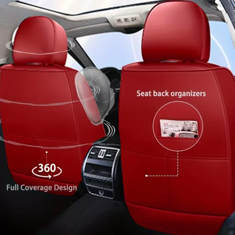 Universell passende, wasserdic – Leather Car Seat Covers Full Set Universal Bewertung und Preis