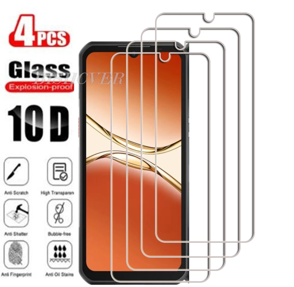 4Pcs Tempered Glass For Oukitel WP55 Pro 6.58