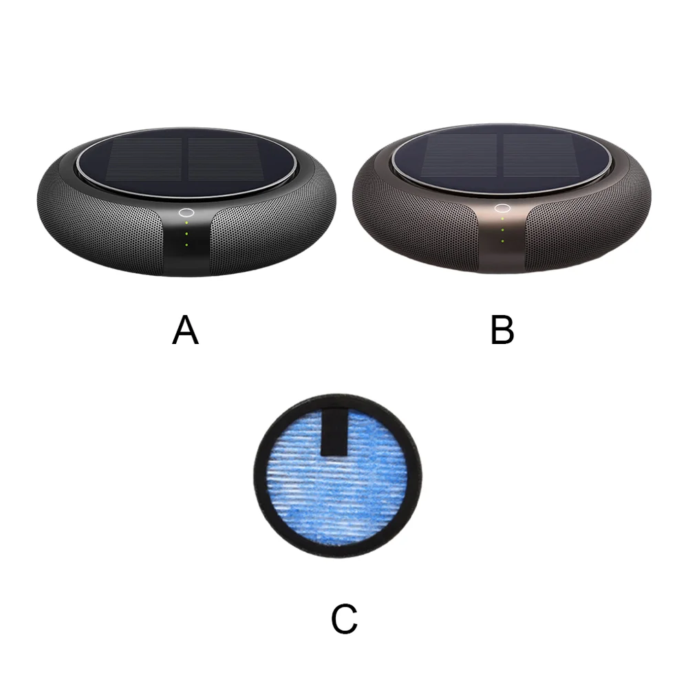 Fresh And Clean Air Innovative Car Air Purifier For Purified Drives Minimal Durable Car Supplies Filter Convenient