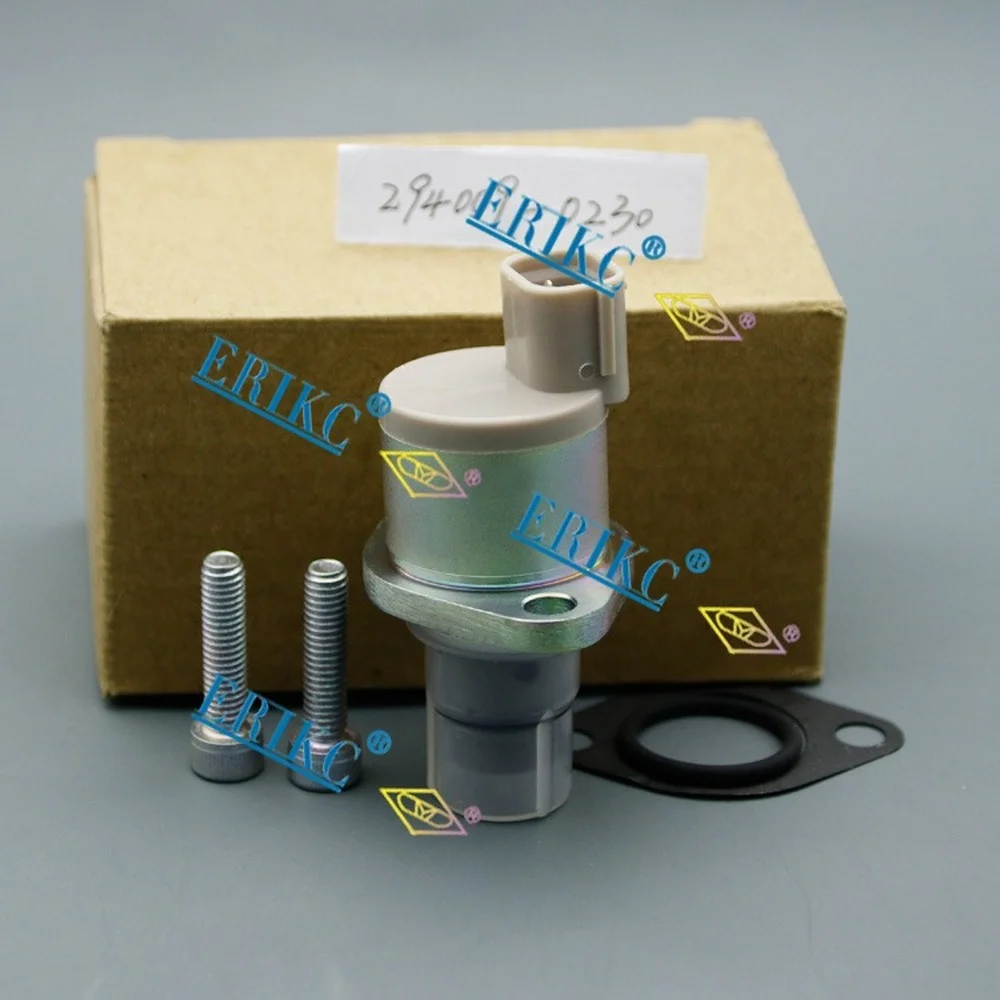 

ERIKC Diesel SCV Suction Control Valve 294009-0230 and Standard Fuel Pressure Regulator Valve 2940090230 / 294009 0230 for Pump