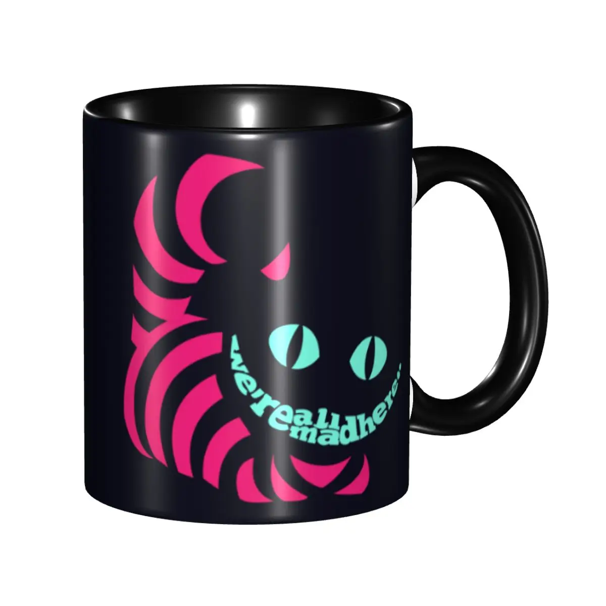 

Cheshire Cat Coffee Mug DIY Custom Ceramic Tea Milk Mug