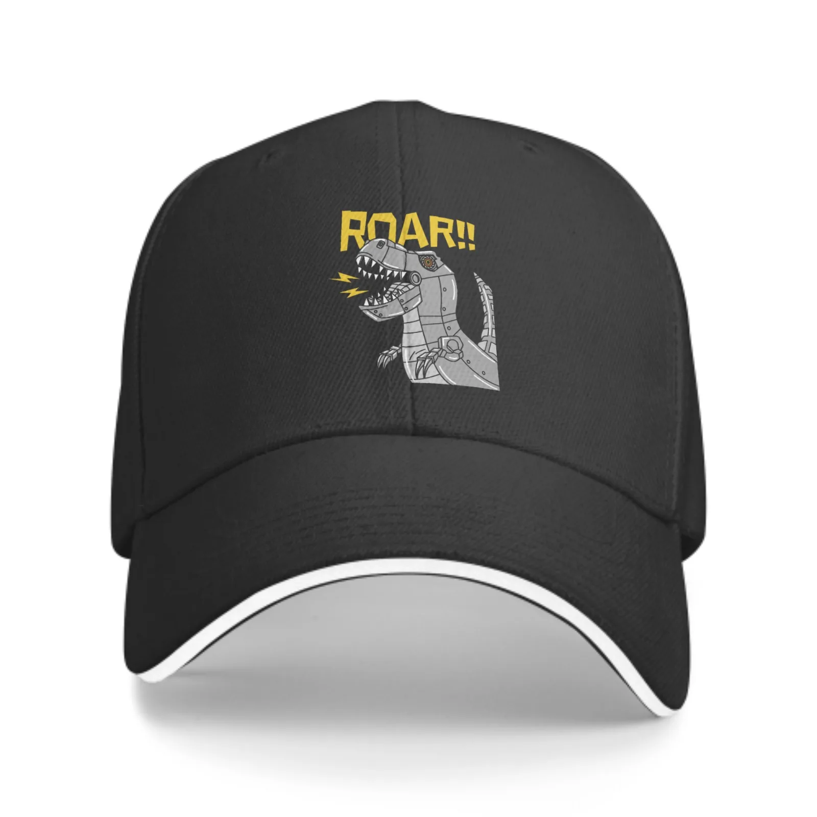 

Machinery Dinosaur Baseball Cap Sandwich Hat Cap With The Iconic 'Roar!' Design One Size All Seasons