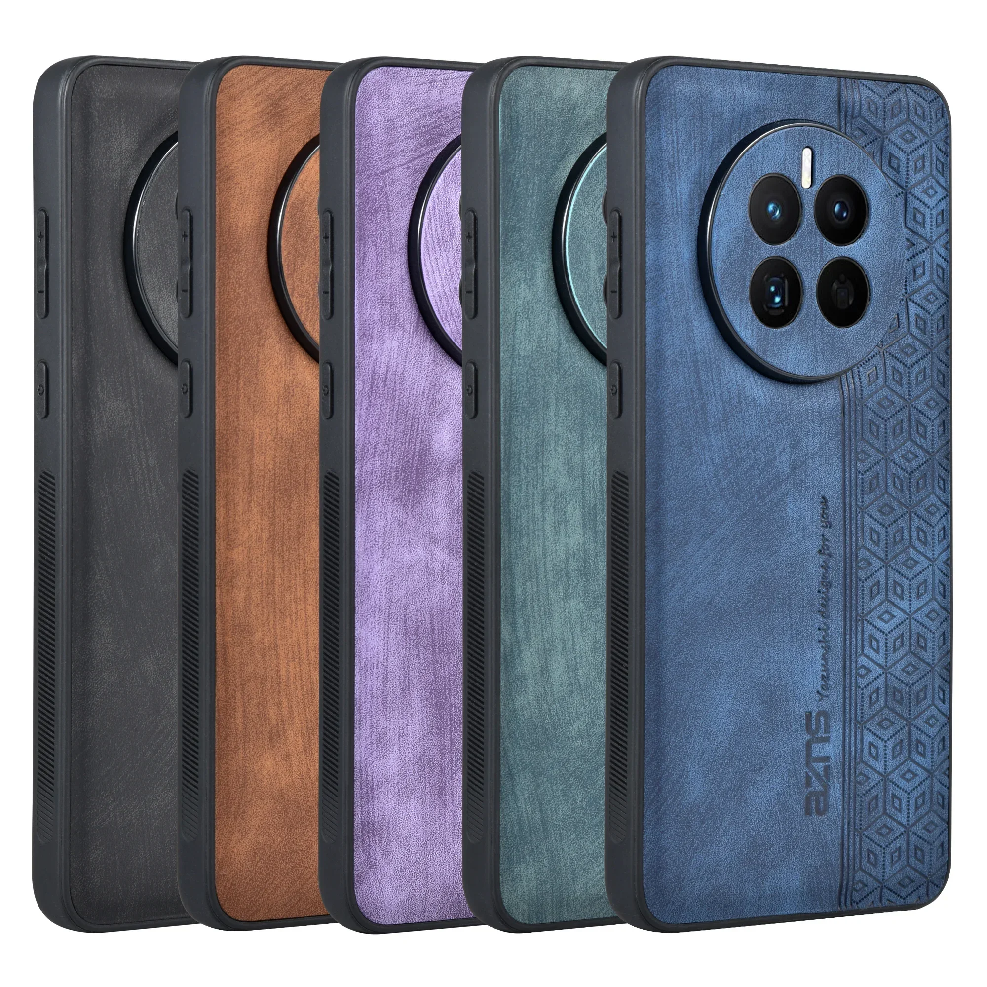 For Huawei Mate 50 Чехол для back cover Skin Feel Shockproof Matte Leather Case Soft Funda For Huawei Mate 50E P60 Pro Art