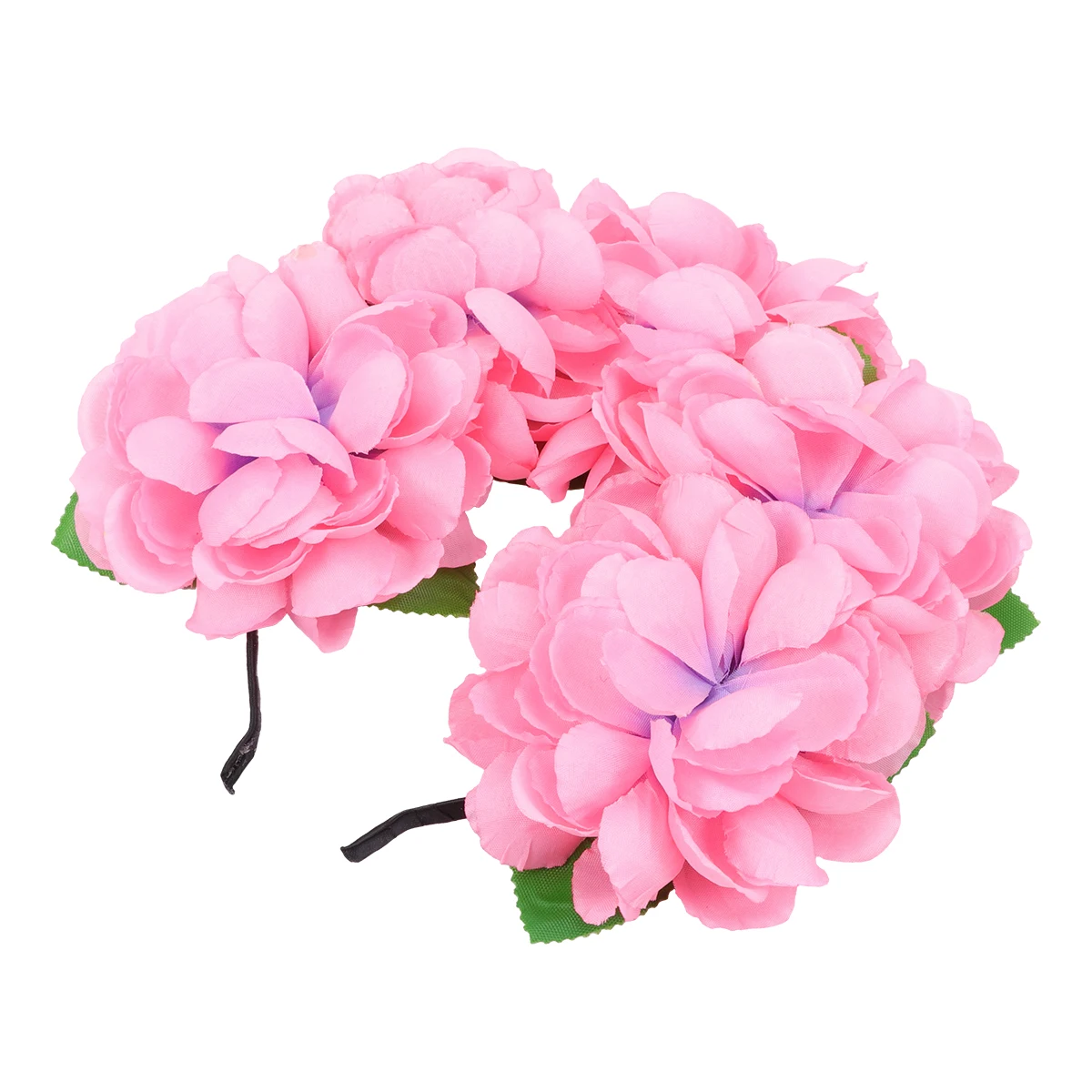 

Artificial Flower Headband Floral Crown Beautiful Flowers Halloween Rose Headdress Photo Props Group Family Friends