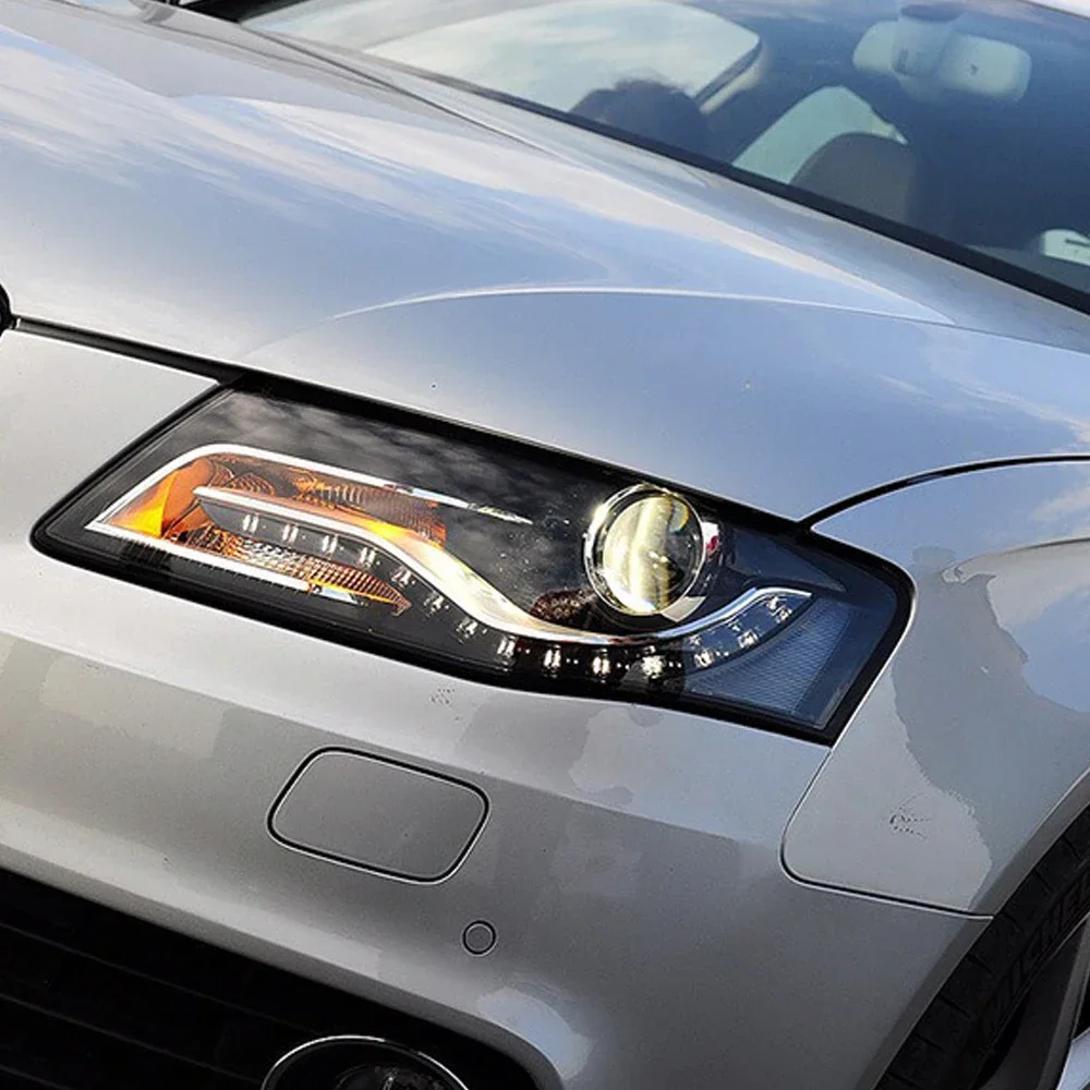 

Стайлинг автомобиля фары для Audi A4 2009 10 11 12 A4 B8 светодиодные фары проектор объектив DRL сигнал автомобильные аксессуары
