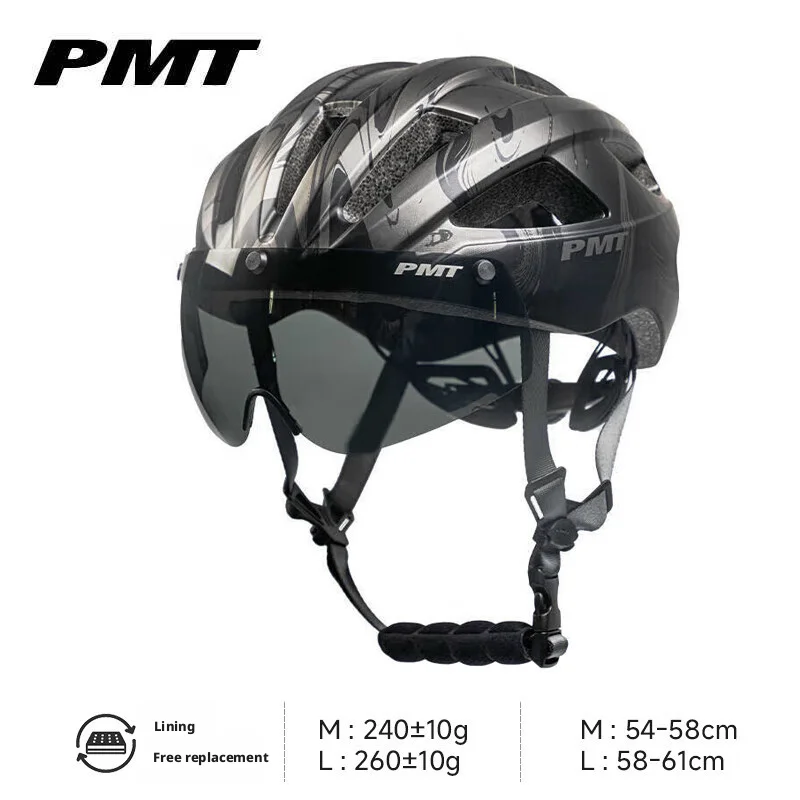 Miduo 2.0 Bicycle Helmet Ultralight Racing Hat Breathable Comfortable Cycling With Magnetic Windproof Lenses Safety Helmet