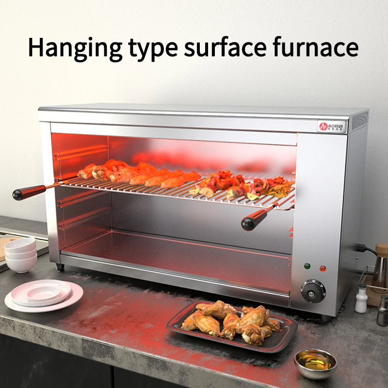 ติดผนังเตาอบพิซซ่าไฟฟ้า Baker เตาอบความสูงปรับสแตนเลสเครื่องเบเกอรี่ Commercial Professional เตาอบ