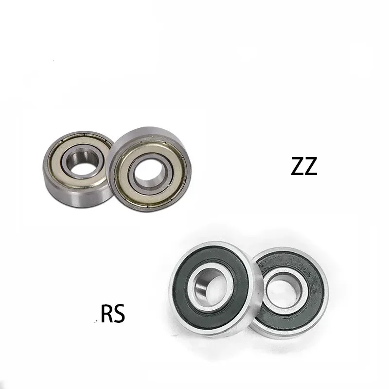 2pc Deep Groove Ball Bearing 6300 6301 6302 6303 6304 6305 6306 2RS ZZ Rubber Sealed  Bearing Steel Miniature Bearing Metal