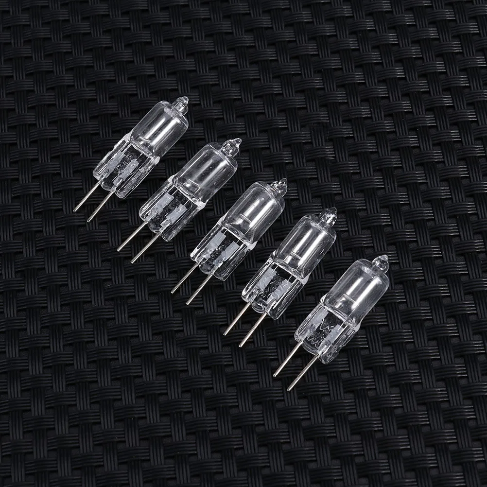 

20 Pcs Halogen Lamp Beads 20w LED 12v Small Bulbs Crystal Light Cabinet Lighting Energy G4 Light Saving Bright