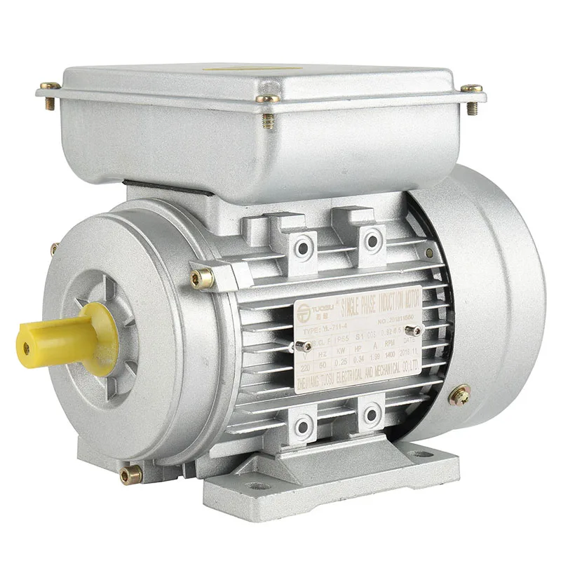 

Pure copper aluminum shell vertical single-phase dual-value capacitor asynchronous AC motor motor motor 220V