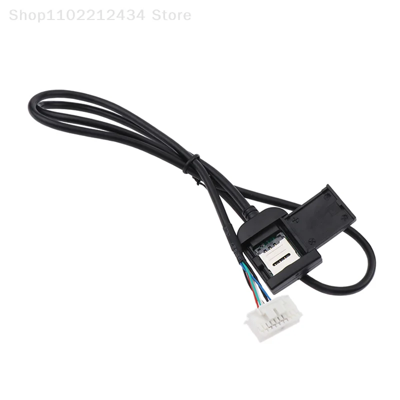 Adaptor Slot Kartu SIM untuk Android Radio Multimedia GPS 4G 20Pin Konektor Kabel Kabel Mobil Aksesorium Kabel Replancement Bagian