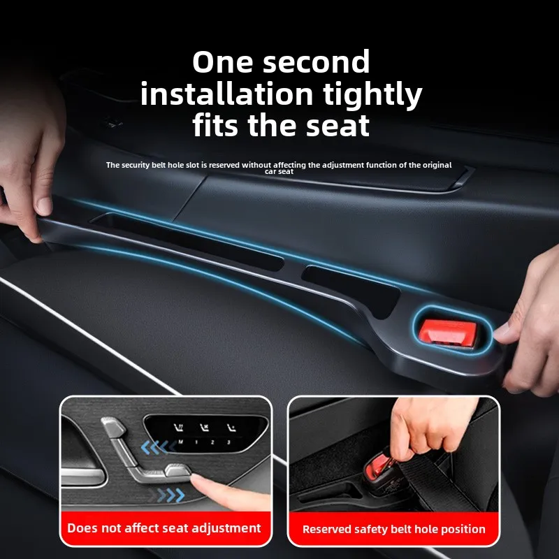 لنيسان قاشقاي J11 2014 ~ 2020 مقعد السيارة الفجوة ملء قطاع ترتيب أشتات مانعة للتسرب التوصيل الغبار ختم الشريط الملحقات