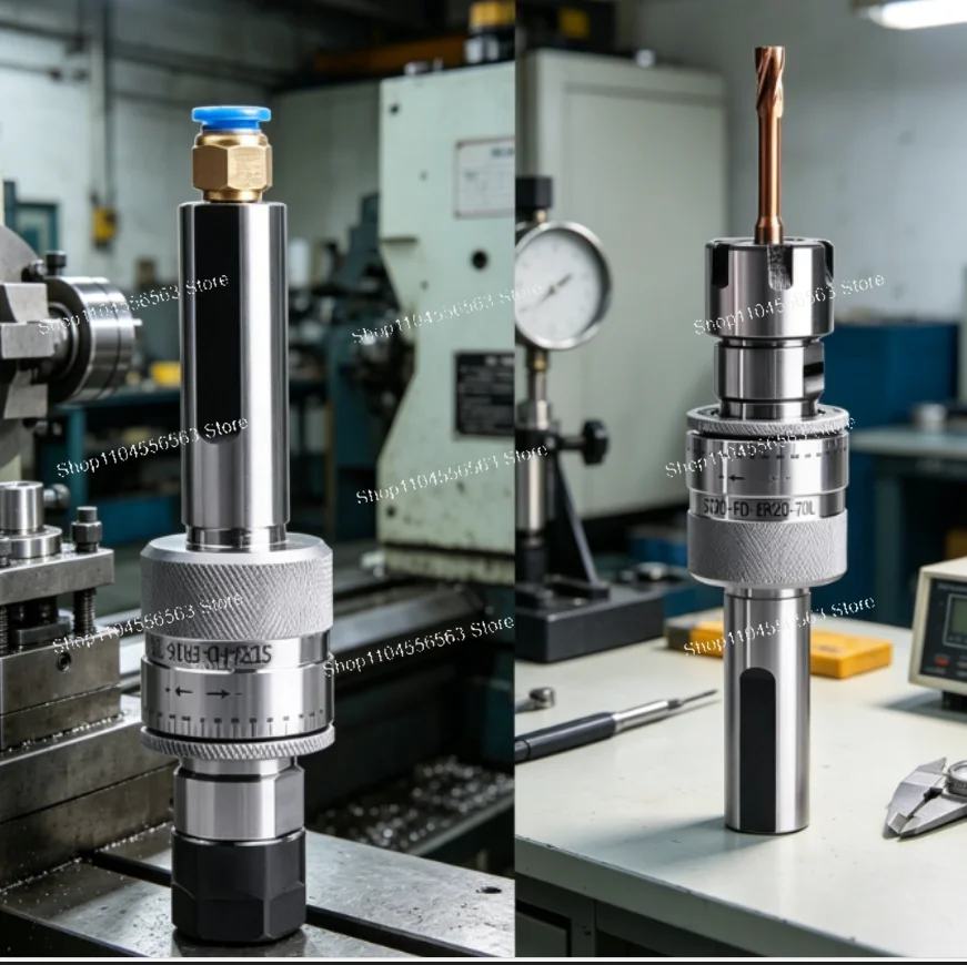 Floating Reamer Holder with Internal Coolant - For High-Pressure Machining & Hydraulic Cylinder Boring