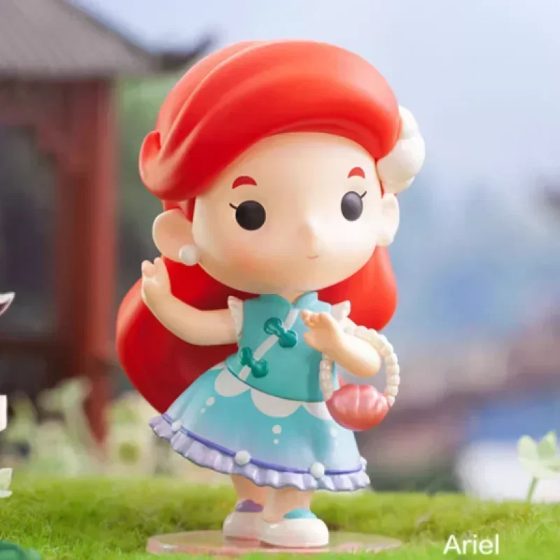 

100% Original Disney Princess Han Chinese Costume Series Genuine Blind Box Toys Kawaii Anime Action Figure Caixa Caja Surprise