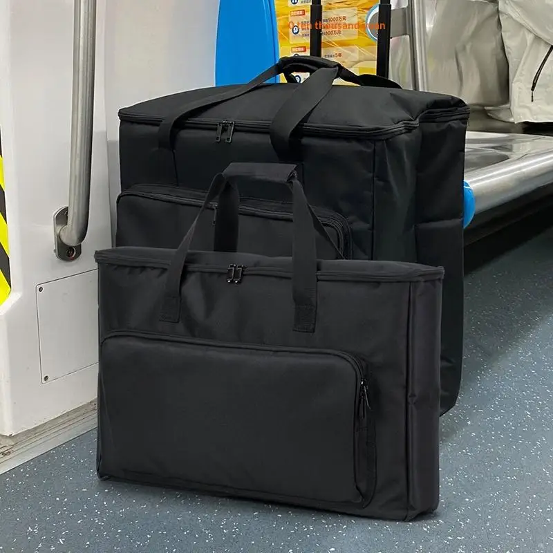 24/25/27/32 Inch Monitor Carrying Bag With Cushioning Foam Shockproof Full Protection Traveling Portable Computer Screen Case