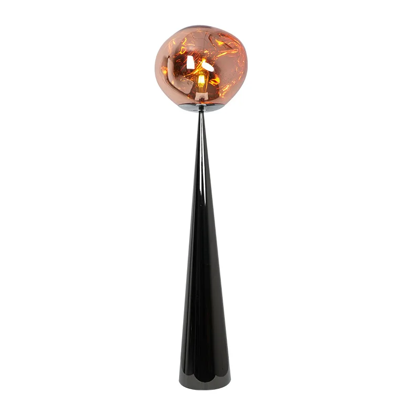 

Nordic volcanic lava living room floor lamp, vertical ambient lamp next to sofa