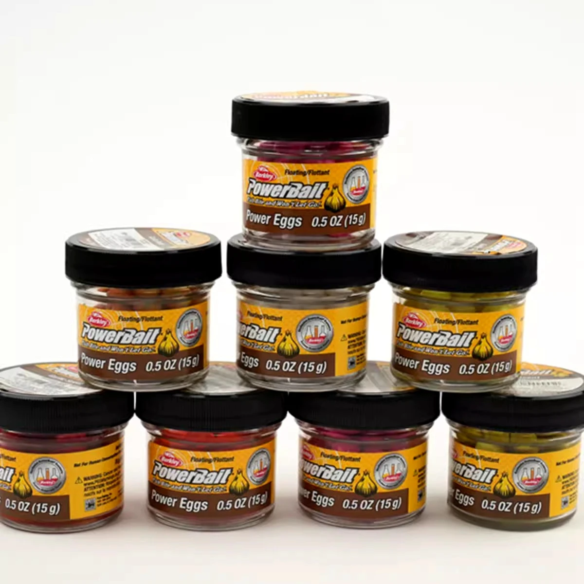 Original Berkley Floating particle Bait PowerBait 15g /0.5OZ 1PC Salmon Eggs Power Eggs Bait soft bait Trout and perch bait