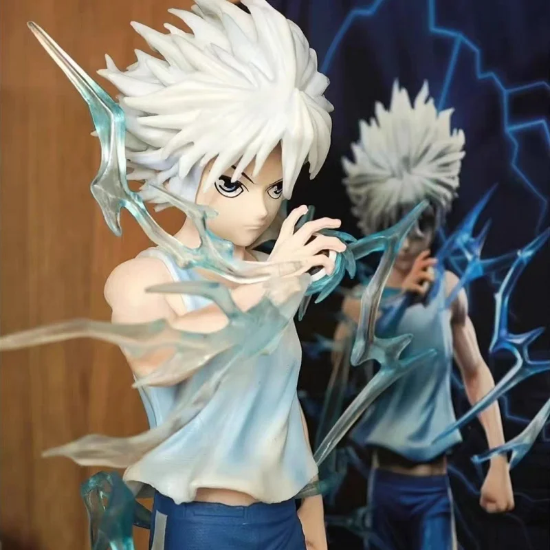 

Popular Anime Japanese Version Killua Zoldyck Anime Figure Pvc Collectible Model Desktop Decoration Gift For Friends Fan Collect