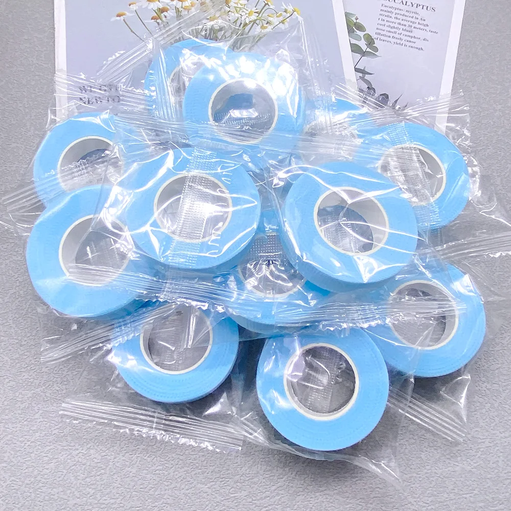 20 ม้วนเทปขนตาสําหรับ Lash EXTENSION Breathable ไม่ทอเทป Under Eye Pads กาวสติกเกอร์ตาแต่งหน้าเครื่องมือ EYE PATCH
