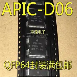 1-10 pces APIC-D06 apic d06 computador injector controle driver módulo chip ic qfp64 para renault koleos motor automotivo