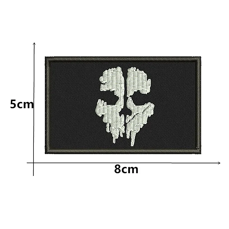 Pirate Edward Blackbeard Armband Embroidery Patches Morale Badge Hook&Loop Patches Backpack Hat Cloth Sticker Tactical Patch