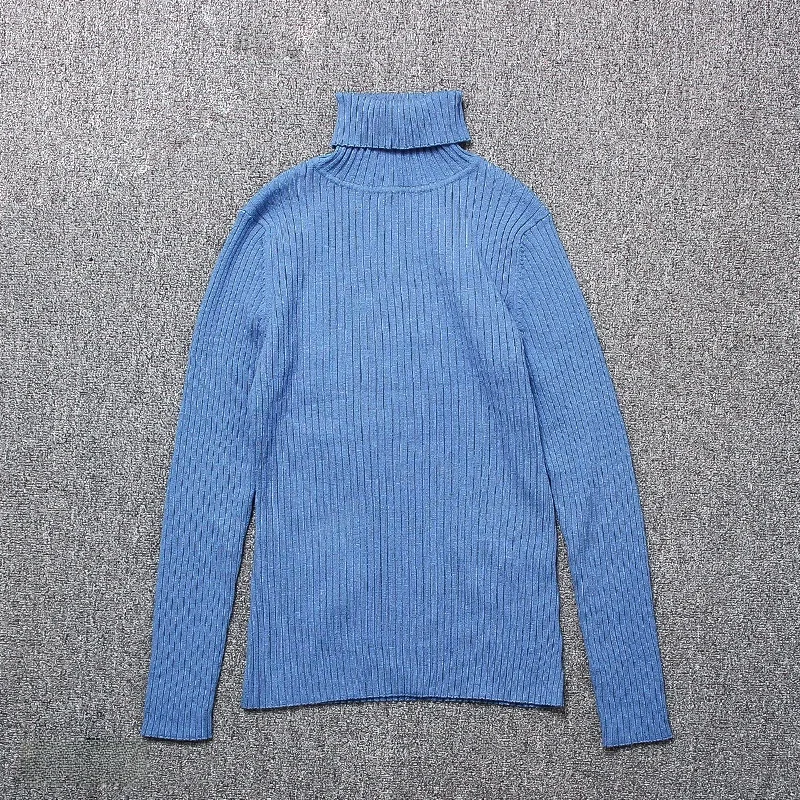 

Winter Women's High Collar Elastic Knitwear Slim Fit Base Layer Sweater plus Size Faionable Comfortable Breathable Base Layer