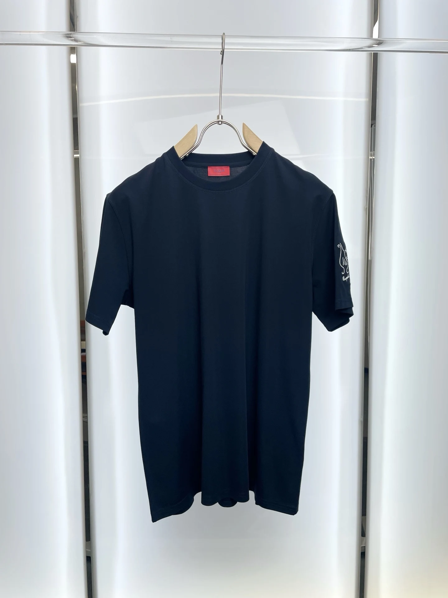 OECHSLI T-Shirt men Cotton 2026 New fashion Casual comfortable outdoor short sleeve thin round neck Straight work Size M-2XL