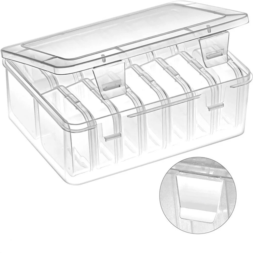 

15 Grids Plastic Storage Box Transparent Organizer Jewelry Box Bead Earrings Necklace Case Container Jewelry Organizer Set