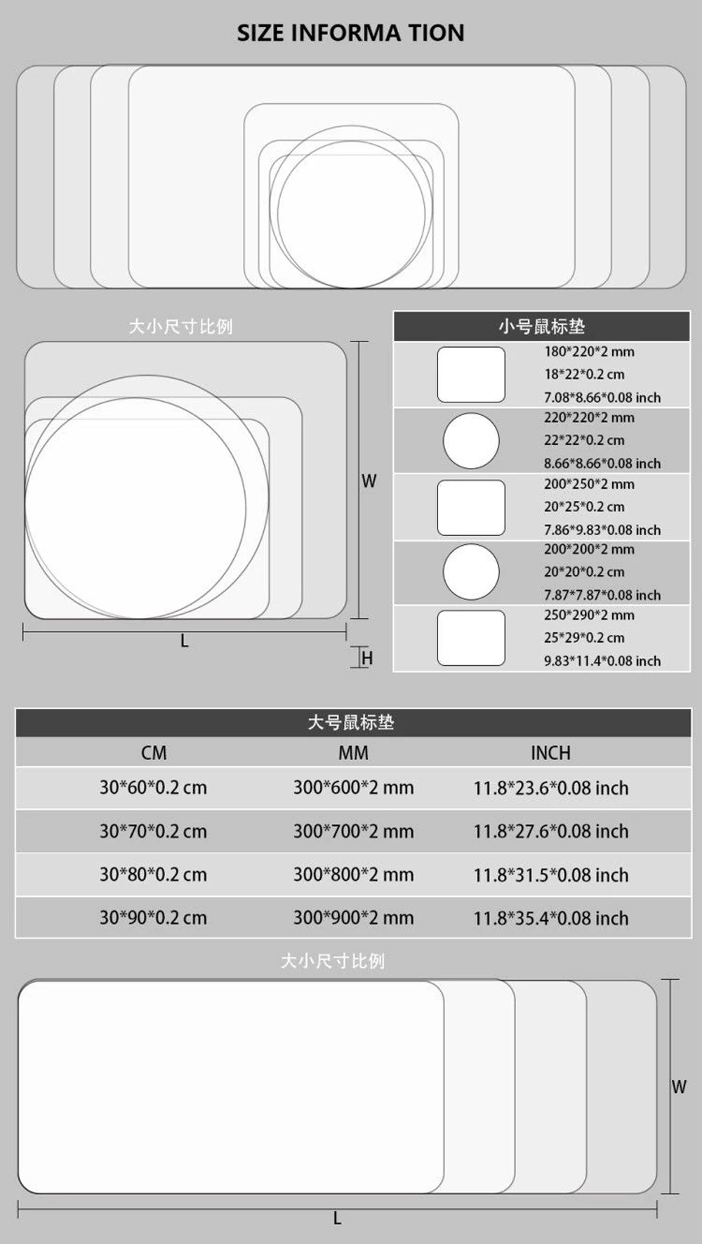 大きくて特大の素敵なキーボード用電子マウスパッド,ゲームアクセサリー,滑り止め,コミック,40x90mm