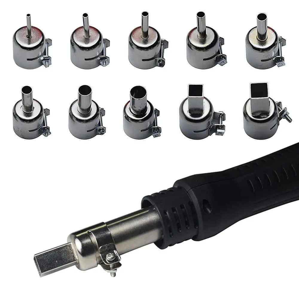 Acessórios de substituição para Hot Air Gun, reduzir o bico de vento, 850 série, 22mm, Airgun tocha, 858, 858A, 858D +, 8586