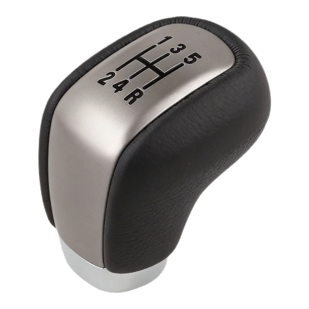 MK2 Gear Knob Shift Control Lever Car Interior Upgrade Silver Ergonomic Gear Shift Handle Modern Design Easy Installation