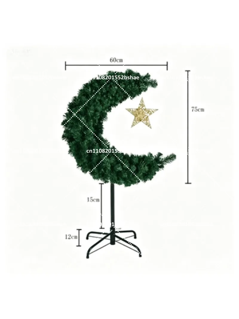 Moon Tree Decor Sun Moon Scene Layout Atmosphere Ornament for Home Wall Hanging
