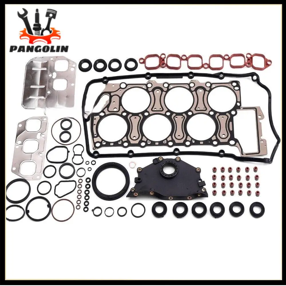 

1Set Engine Rebuild Gasket Kit 022103383M 022103483E 022133237C 022103151D For Audi VW Porsche Cayenne Golf R32 A3 TT 3.2 VR6
