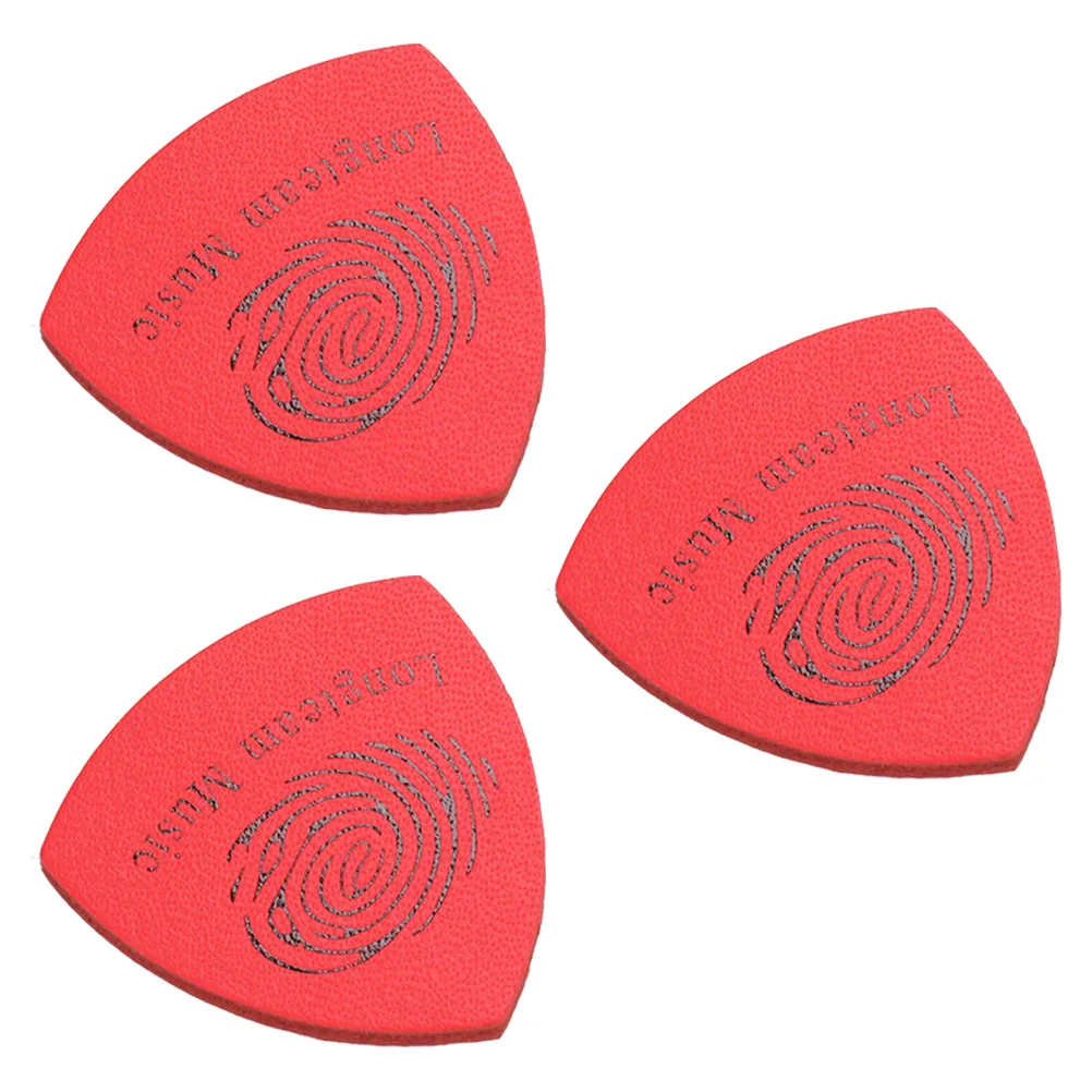 

3 Pcs Practical Picks Ukulele Accessories Electric Guitar Skin Ergonomic