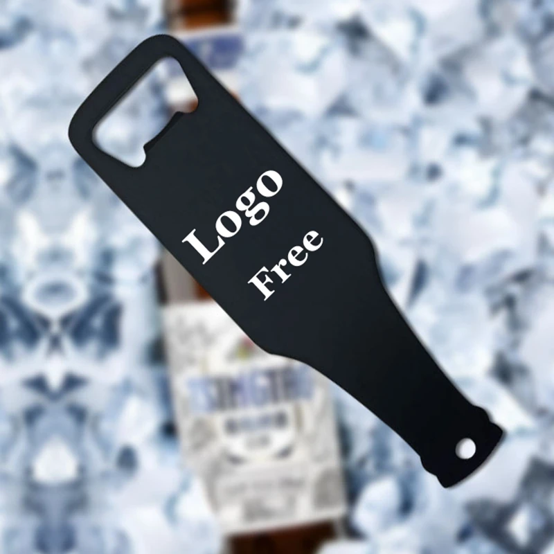 20 50 100pc Custom Logo Free 12x3.3CM Laser Engraved Stainless Steel Bottle Opener Keychain Baptism Wedding Gift Personalized