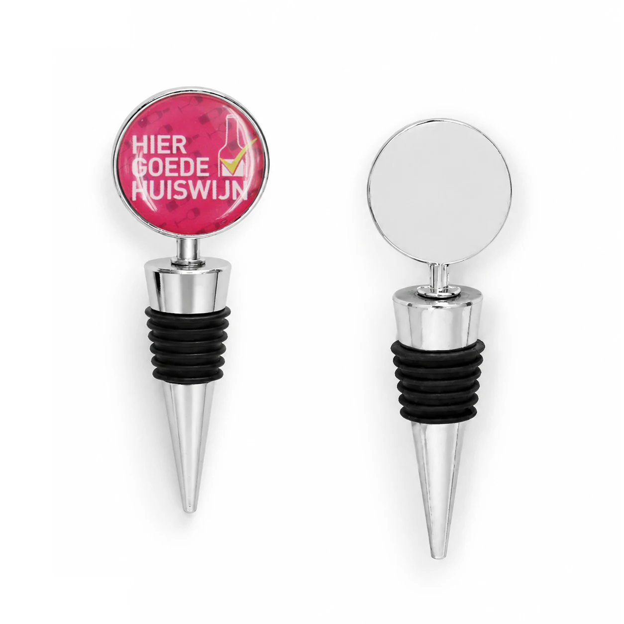 40pcs Metal Wine Stoppers Custom Logo Promotional Gifts Wholesale Personalized Bottle Stopper