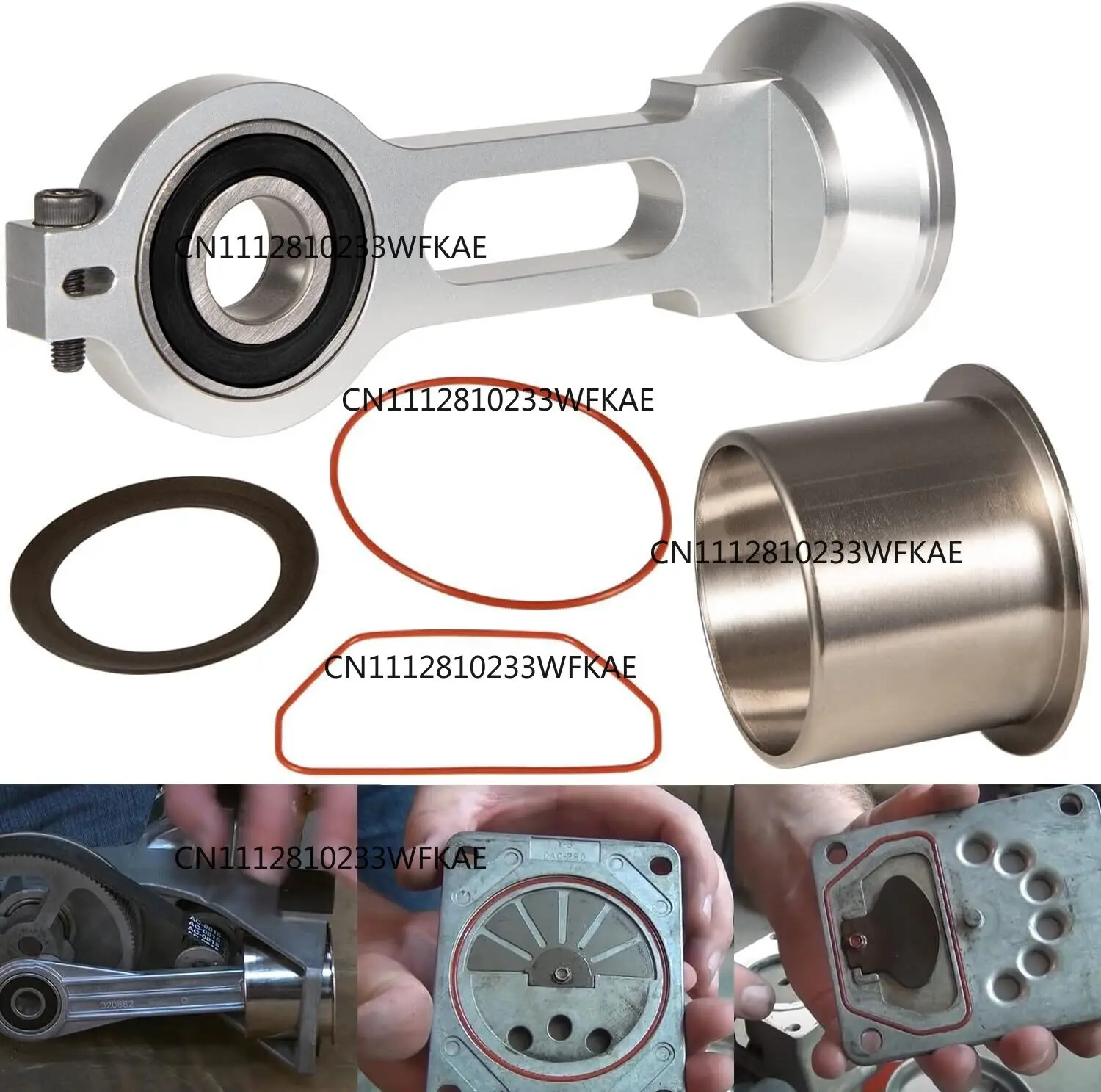 KK-4835 KK-5081 A02743 Комплект поршней компрессора AC-0102 AC-0051