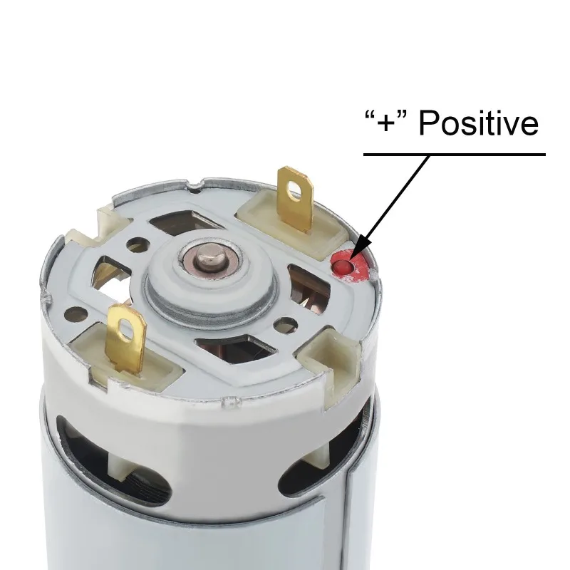 

RS550 12T Motor 25V 20000RPM DC Motor for Electric Drill Screwdriver Two-speed 12-tooth Motor