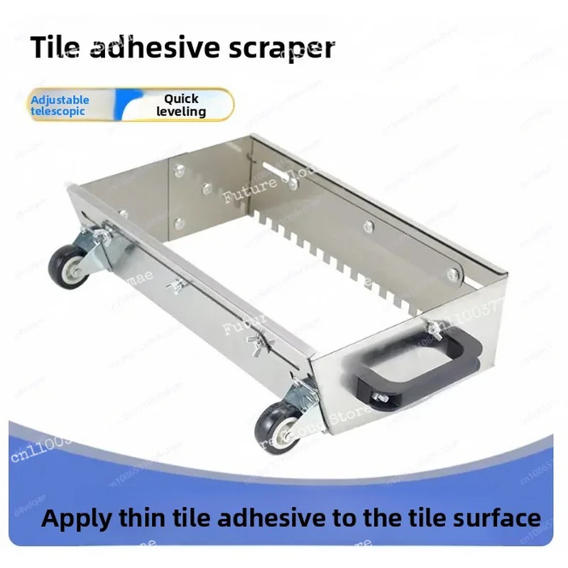 800 Square Tooth Stainless Steel Thin Sticker Serrated Plate, Tile Plastering and Grooving Device Artifact800 Square Tooth Stain