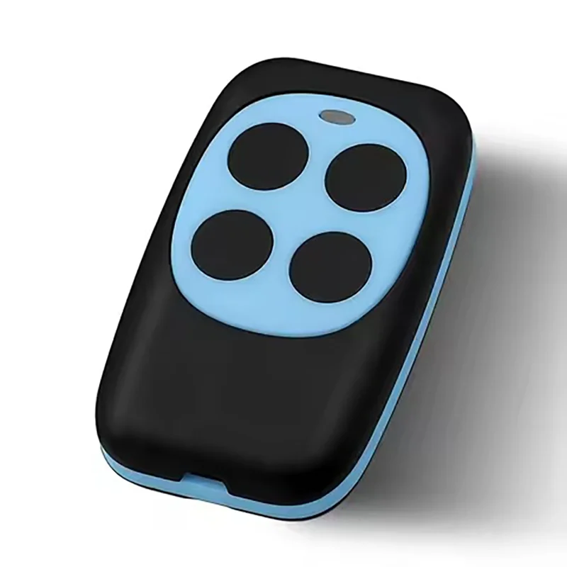 433MHz 4-Button Colorful Universal Remote Cloner, Copy Fixed/Rolling Garage Gate Opener Codes, Keychain