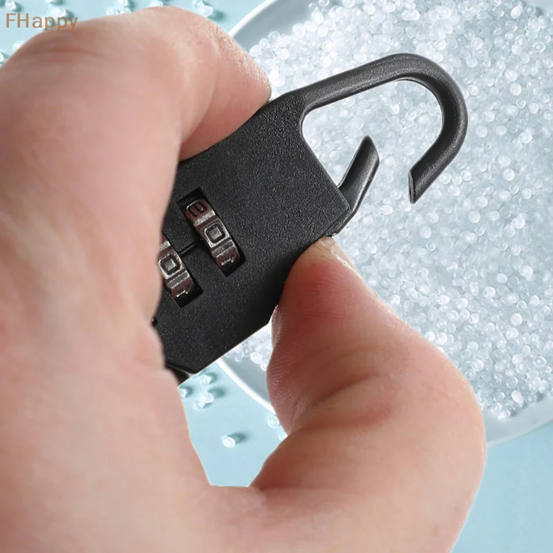 Mini Dial Digits Code Number Password Combination Padlock Safety Travel Security Lock for Luggage Lock Padlock Gym