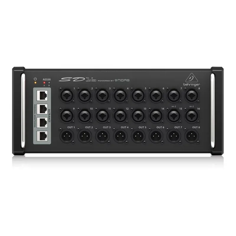 

Behringer SD16 16-Channel Stage Box With 16 Midas Mic Preamps Pa Sound System Studio Music Equipment