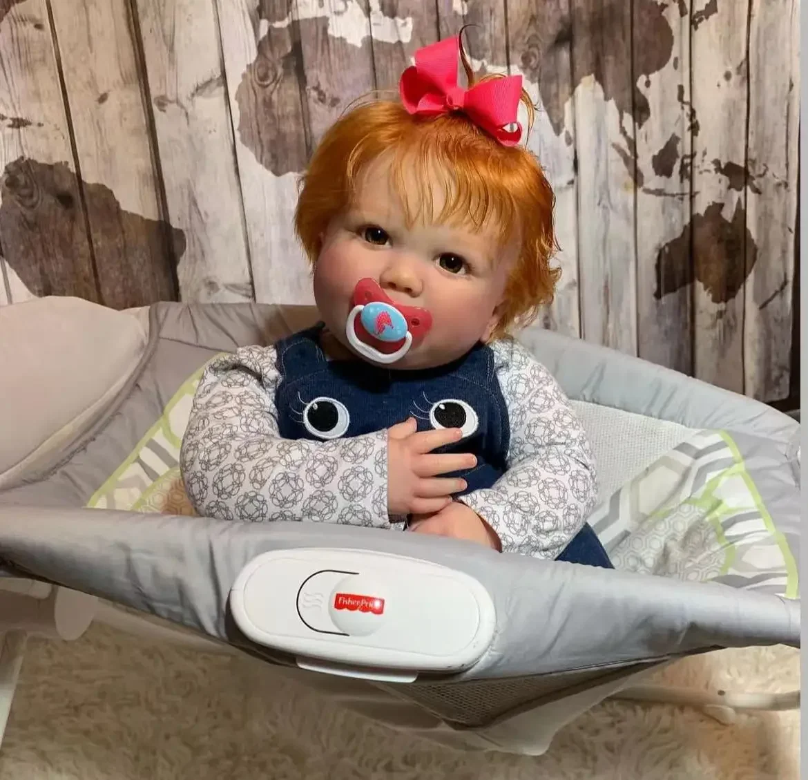 DLS 맞춤형 한정 공급 25인치 Reborn Baby Awake 2버전 헤어 페인트 키트 포함/천 바디 포함 DIY 부품