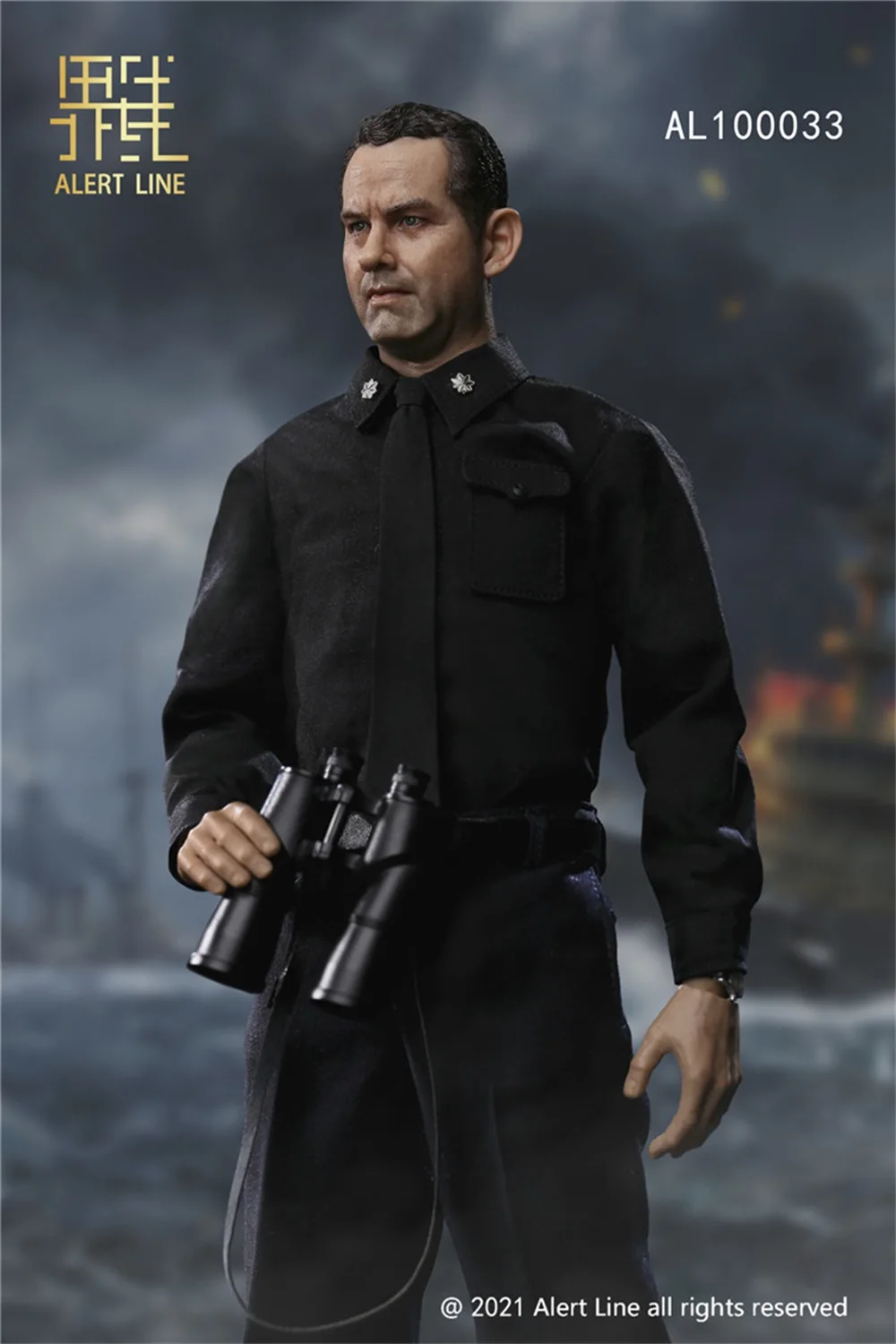 1/6 Alert Line AL100033 WWII Series US. NAVY Ship Commander Full Set Moveable Action Figure Gift For Birthday Party Collect