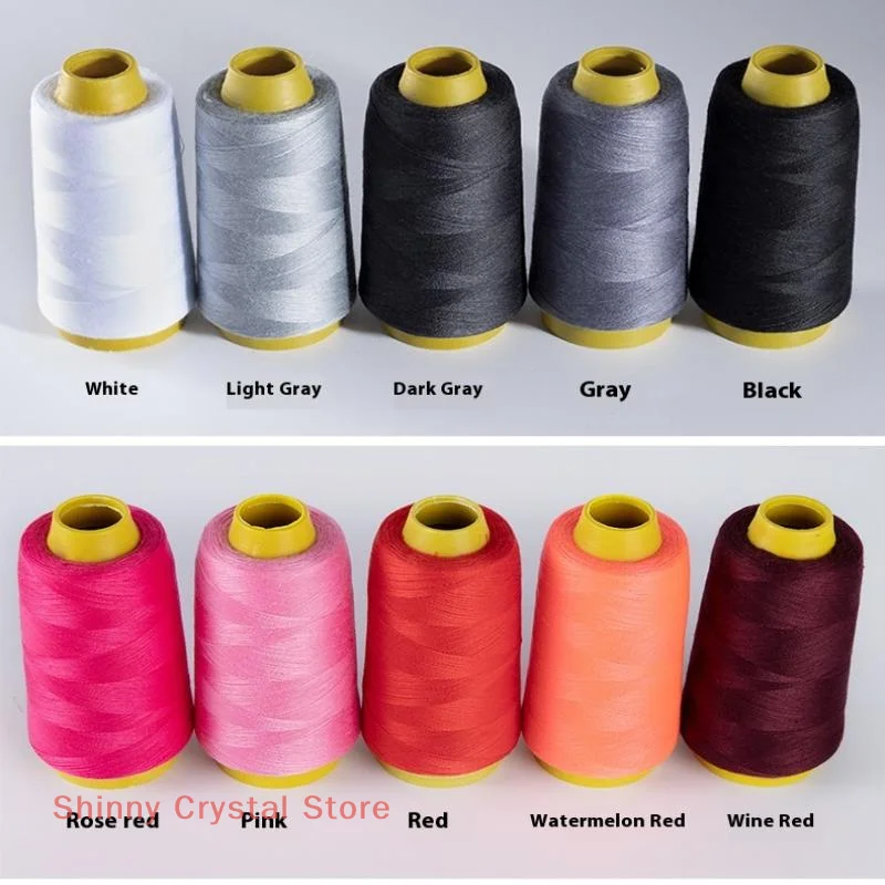 1300 Yards Sewing Strong Polyester Thread 20S/2 Upholstery Canvas Tapestry Pants Shoes Leathercraft Accs