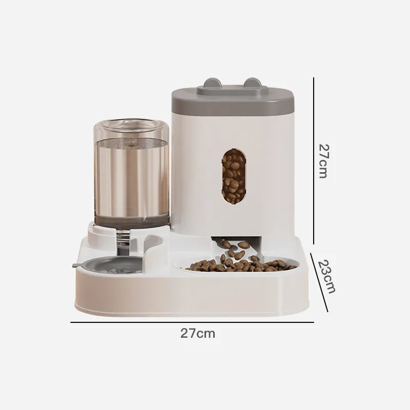 Dispenser Makanan Kucing 2 IN 1 Air dan Makanan Terintegrasi Dispenser Makanan Kucing dan Dispenser Air Otomatis Penuh Dispenser Air Lucu