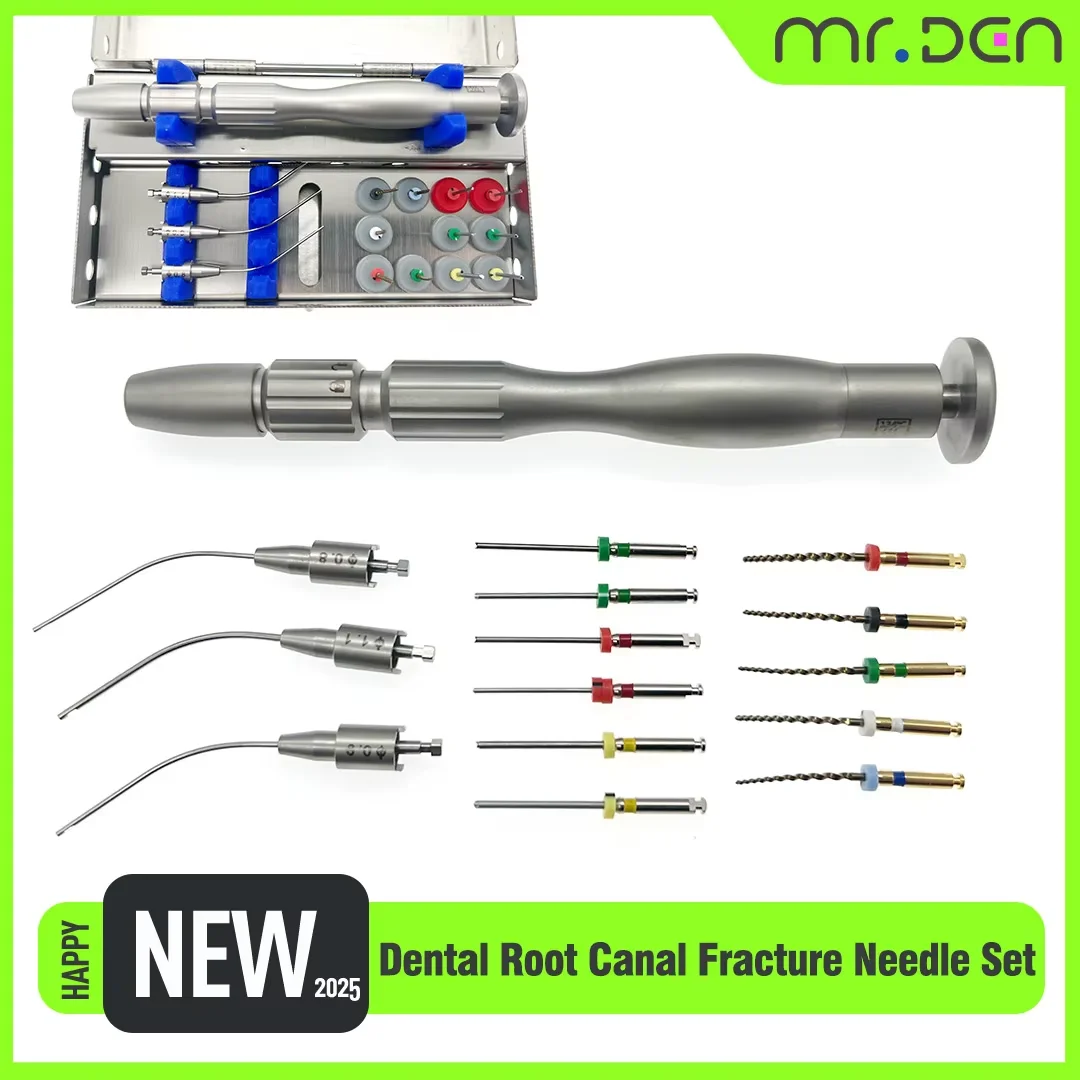 

Dental Root Canal Fracture Needle Set 1set Machine Expandable File Remover Cordless Motor Oral File Separator Root Canal File