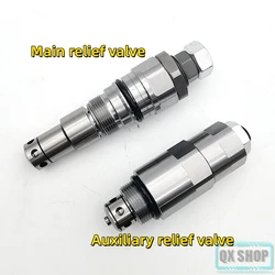 YN22V00001F1 YN22V00002F1 Main/Auxiliary Valve For Excavator Kobelco SK200-6/8 SK230-6E SANY XCMG Hyundai Kawasaki relief valve